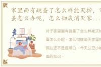 家里面有跳蚤了怎么样能灭掉，家里有跳蚤怎么办呢，怎么彻底消灭家里的跳蚤