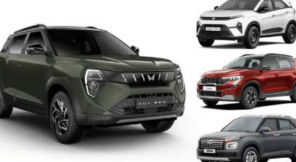 紧凑型柴油SUV对比马恒达XUV 3X0与竞争对手