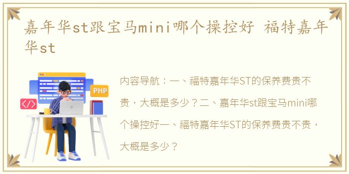 嘉年华st跟宝马mini哪个操控好 福特嘉年华st