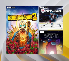 PS Plus 2024年7月免费游戏无主之地3和NHL24和我们之中