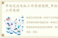 单相交流电机工作原理图解_单相交流电机工作原理