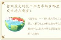 银川最大的化工批发市场在哪里（化工批发市场在哪里）