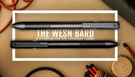 WESNBardEDC钛金属笔适合每天携带