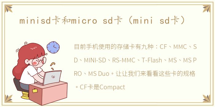 minisd卡和micro sd卡（mini sd卡）