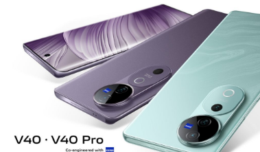 vivo推出了V40系列中的V40和V40Pro智能手机