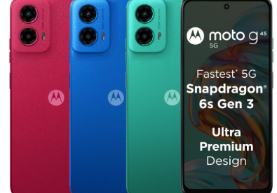 摩托罗拉发布了moto g45 5G是该公司推出的最新款廉价5G手机