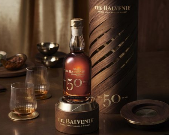 Balvenie以42500英镑的威士忌庆祝半个世纪里程碑