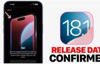 iOS18.1和AppleIntelligence发布日期公布