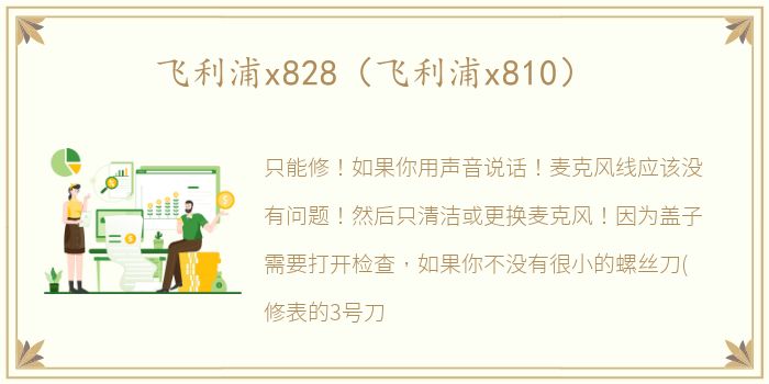 飞利浦x828（飞利浦x810）